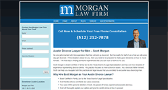 Desktop Screenshot of morganlawaustin.com